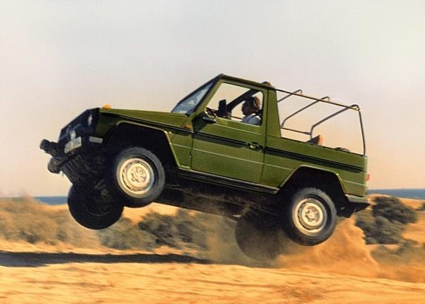 Der Mercedes-Benz G als Arbeitspferd 1979. Foto: Auto-Reporter/Mercedes-Benz